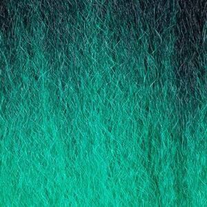 *Lot Of 4* Ezbraid Professional Antibacterial Braiding Hair Green 26 Inches T1B